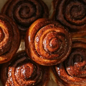 Baked Cinnamon Rolls (2)